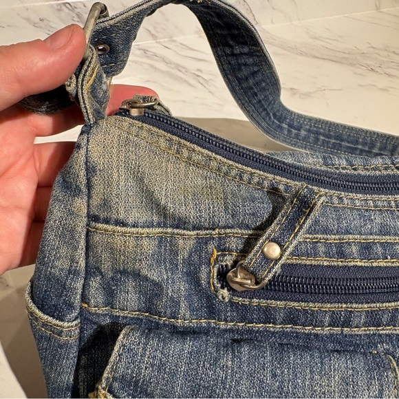 Vintage Jean Denim purse Y2K - Picture 7 of 11